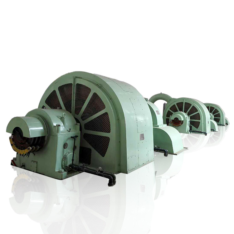 Efficiency Air/Oil Cooled Pelton Turbine Power Generator 6-10kV 50Hz/60Hz Power Output 100kw-50mw