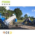 120kw 50hz Plastic Recycling Washing Line , 1500kg/H PET Washing Line