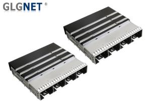 Quality Stainless Steel Multiple Ports SFP28 Cage Mates With SFP28 Connector Transceiver wholesale
