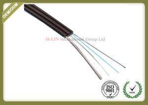 Quality Singlemode FTTH Fiber Optic Cable Metal Strength Member For High Speed Optical Routes wholesale