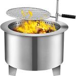 Stainless Steel Outdoor Portable Smokeless Fire Pit For All Season