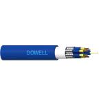 PVC LSZH Single Mode Armored Fiber Optic Cable Multi-core 144 Cores Bundle
