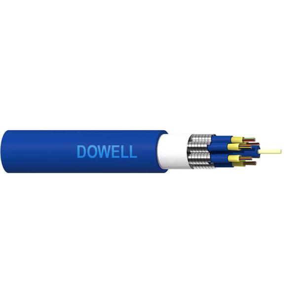 PVC LSZH Single Mode Armored Fiber Optic Cable Multi-core 144 Cores Bundle