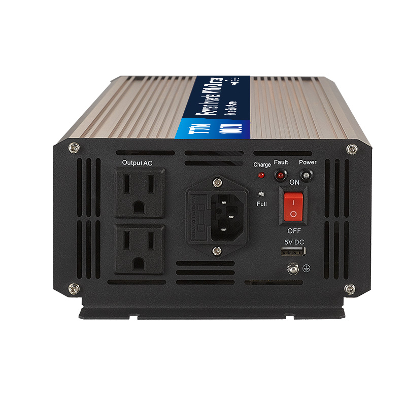 12v 24v DC To AC 110v 220v Power Inverter With AC Charger 500W 1000W 2000W