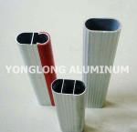 Square Wardrobe Aluminium Frame Profile For Decorative Material / Aluminum