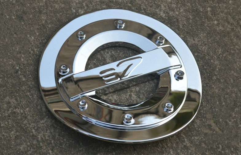 Chromed Auto Body Decoration Parts For HAIMA S7 2013 2015 Fuel Tank Cap Cover