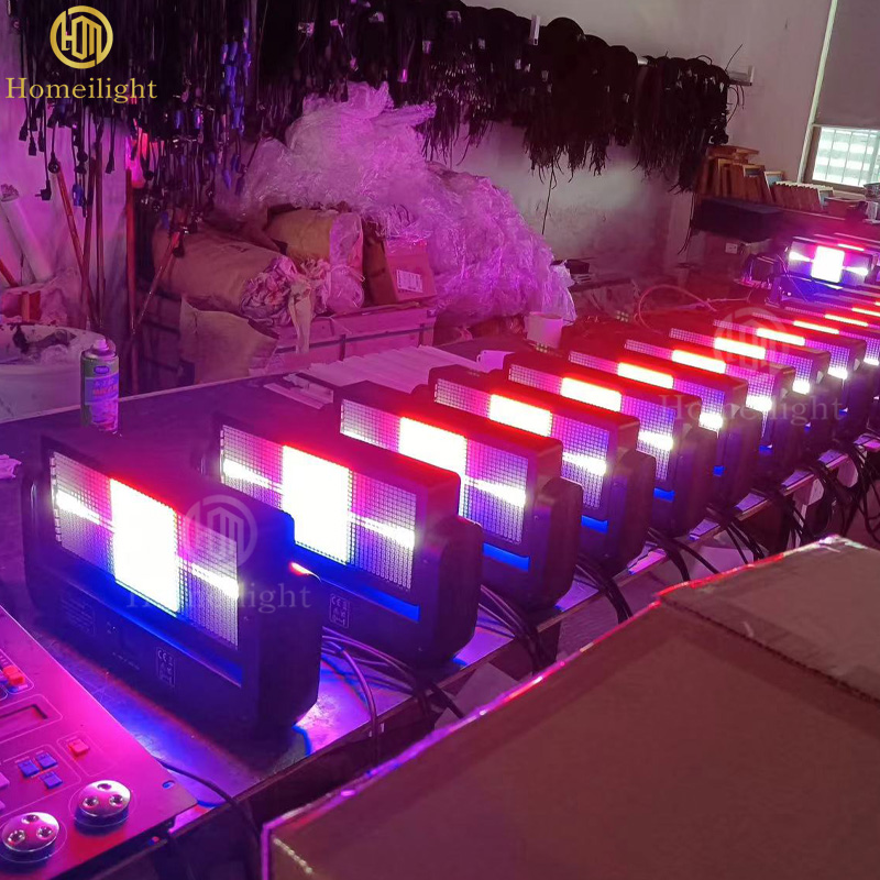 200lm/w LED Moving Head Wash 3200K 6500K LED Stage Strobe Light
