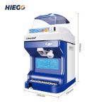 5l 320rpm Commercial Snowcone Machine Aluminum Crushed Ice Shaver