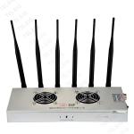 6 Channels Mobile Phone Signal Jammer Dustproof Desktop Isolator