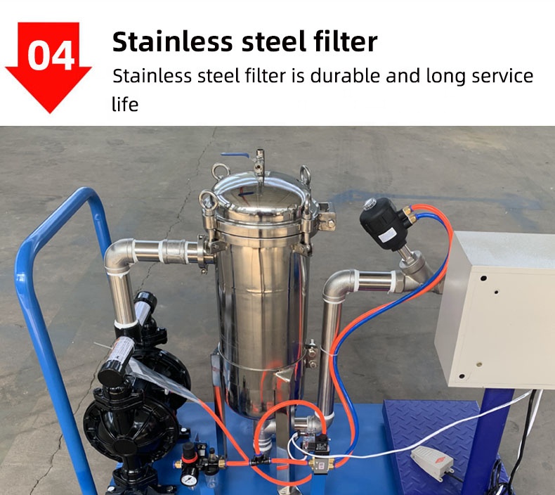 Pump Core Components Weighting Liquid Filling Machine for Paint Coating Latex Paint