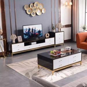 Quality Factory Sale Living Room Furniture Sets Metal Center Coffee Tables wholesale