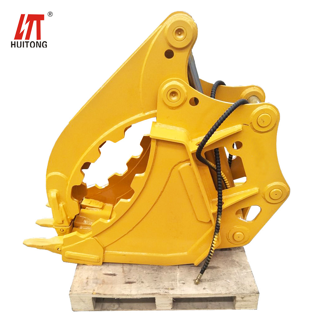25 Ton Excavator Hydraulic Thumb Bucket Custumized Color