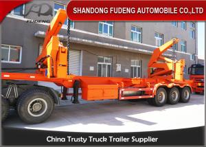 Quality 40 Ton 40ft Hydraulic Side Loader Trailer For Containers Transportation wholesale