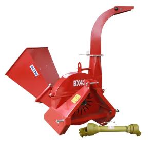 Quality 3 Point Hitch CE Approved Chinese Mini Tractor Pto Driven Portable Bx42 Small Wood Chipper wholesale