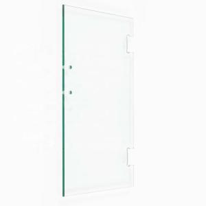 Quality Bathroom Decorative Hollow Structure Clear Tempered Glass for Frameless Shower Doors wholesale