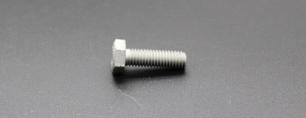 Full Thread Flanged Hex Head Bolts M10X20 Zinc Plated For Mechanical Machine