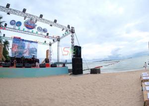 Quality Outdoor Transparent P10.42mm Waterproof LED Screen IP65 500x1000mm wholesale