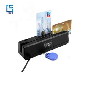 Quality FCC 4 In 1 Credit Card Reader Writer / ISO 7811 Chip Card Writer wholesale