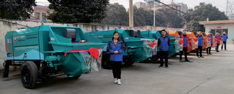 KAWASAKI NEW Concrete Pump Horizontal Secondary Construction Column Pump Fine Stone