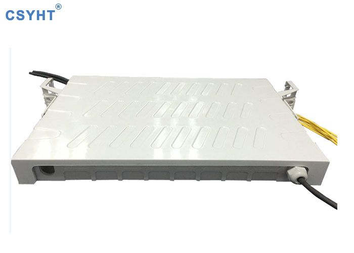 Fiber Optic FTTB FTTX Abs 19" 1U Sliding Patch Panel