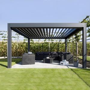 Quality Smart Aluminum Louvered Pergola: Modern Backyard Retreat for All Seasons wholesale