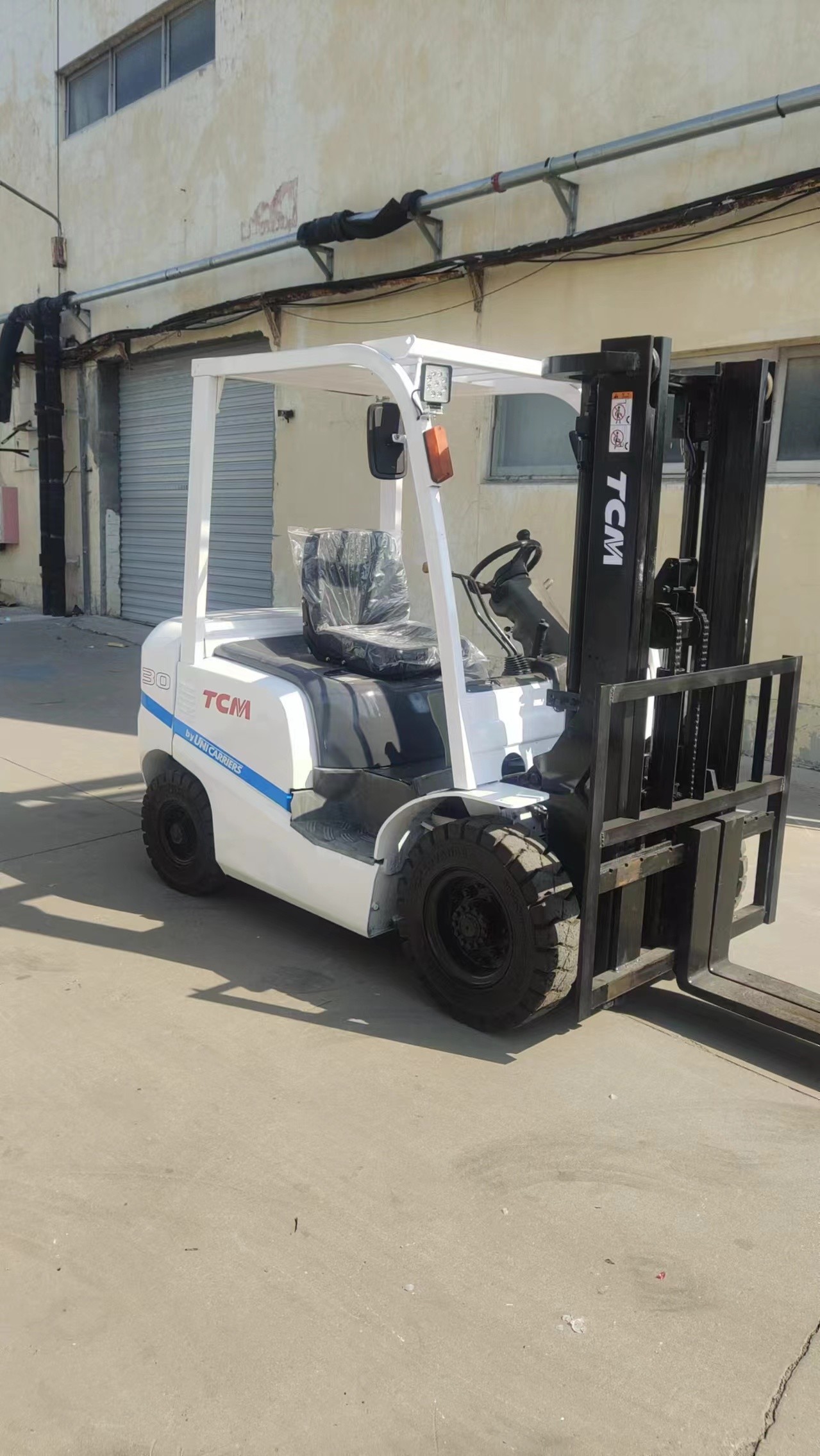 TCM 30 3 Tons Used Diesel Forklift 3 Meters Diesel Loading Machine High Efficiency