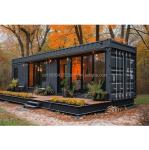 Aluminum Alloy Windows Modified 20ft 40ft Prefabricated Shipping Container