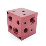 Precision CNC Machined Stainless Steel Hydraulic Manifold Blocks for Hydraulic