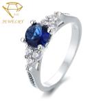 Diamond Sapphire Engagement Rings Environmental Copper