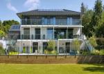 Glass Balustrade Fittings Residence Outdoor Balcony Railing Glass Fence