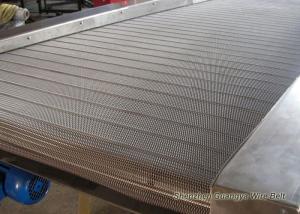 Quality Stainless Steel Metal Conveyor Belts Baking Oven Use Knuckled Selvedge wholesale
