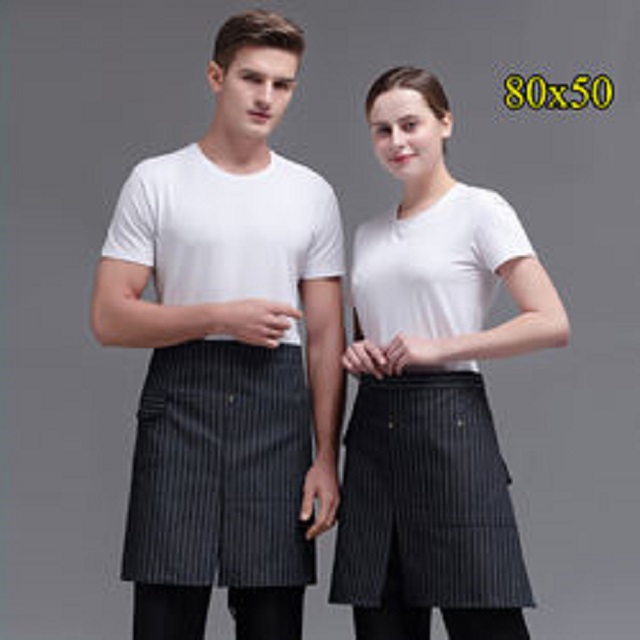 apparel factory OEM high quality waiter uniform heat resistance unisex waiter apron