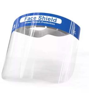 Quality Airplane Medical Fiber Face Shield Visor Breathable wholesale