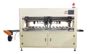 Quality 220V 50HZ 3KW Facial Tissue Converting Machine Tissue Paper Logs Transfer 12 Logs wholesale