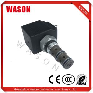 Quality Foton Solenoid Valve Excavator Machine Parts Customized Color 12V 24V wholesale