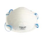 Absorption Odor Disposable Dust Mask , Cupped Face Mask Internal Sponge Nose Pad