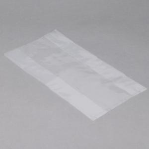 Quality 6&quot; X 3&quot; X 12&quot; Plastic Flat Bags LDPE Material Clear Colour For Food wholesale