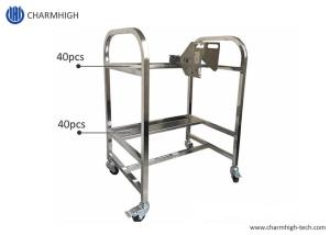 Quality Storage Cart SMT Feeder Trolley Aluminum Alloy SS Matieral For Yamaha YV Machine wholesale