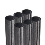 Aviation Field 100% Carbon Fiber Solid Tube 3K Twill Round Tube for Drone
