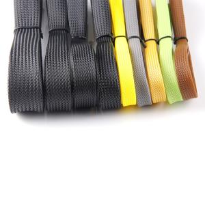 Quality ROHS Cotton PP PET Expandable Braided Sleeving Flame Resistant wholesale