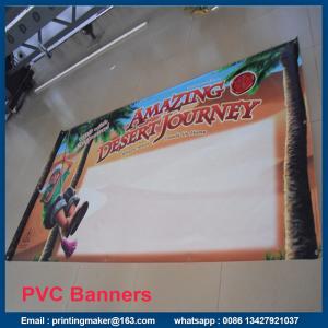 China Single Side PVC Banner Printing with Grommets on sale
