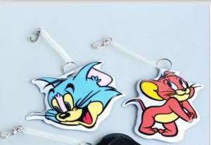 Quality Full Color Rubber Luggage Tags , Personalised Suitcase Tags Plastic wholesale