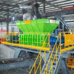 Car Wheel Aluminum Shredder 22000Kg/Hour Car Body Shredder Machine Metal
