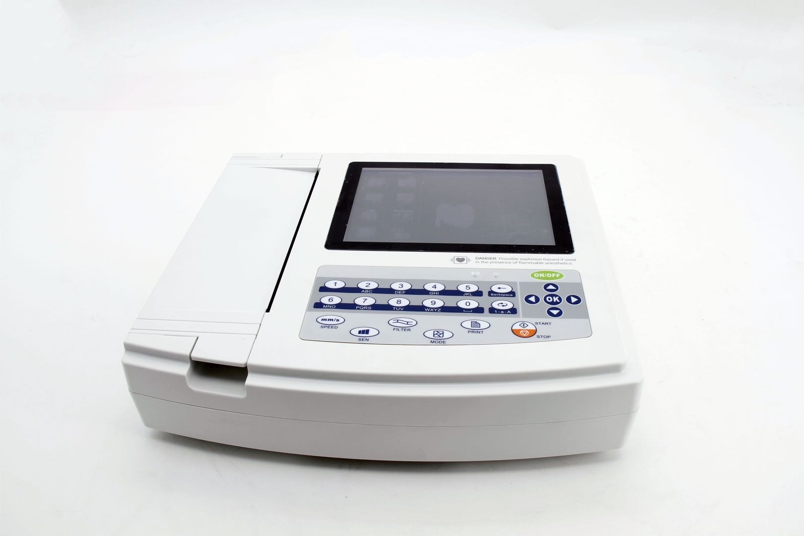 3 6 12 Channel ECG Machine Digital EKG Cardiograph for Hospital Cheap Price
