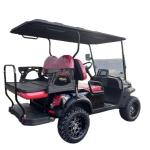 2+2 Seats Electric Golf Cart 4 Seater Off road McPherson Suspension Luxury