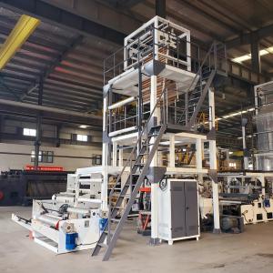 Quality PE Heat Shrink Biodegradable Film Blowing Machine Extrusion High Speed wholesale