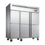 560W SS304 Commercial Catering Equipment Auto Defrost Vertical Deep kitchen