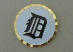 Diamond Cut Edge Bassket Ball Coin Brass Stamped Box Packing