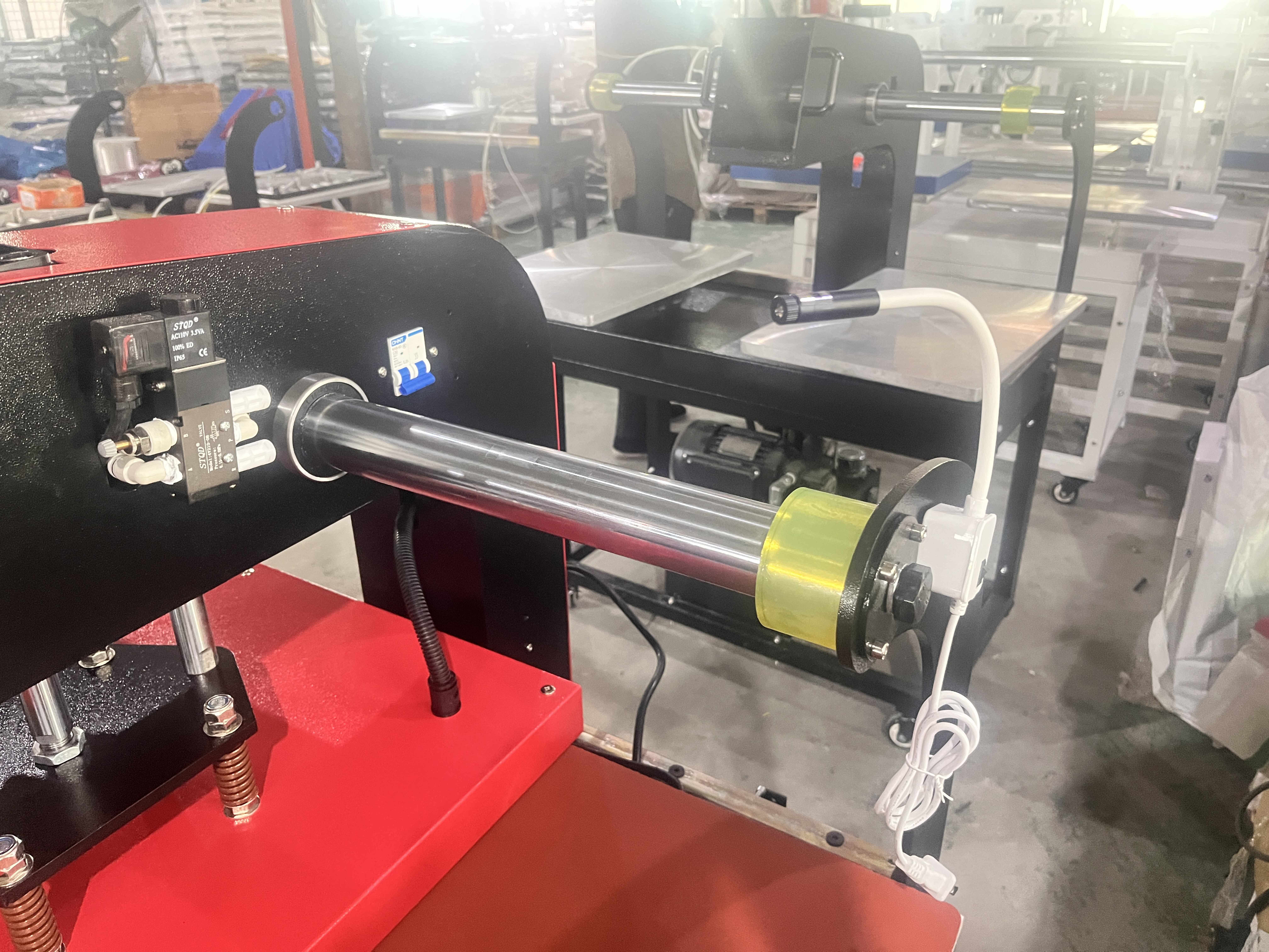 40cm*60cm Double Heat Press Machine For Shirts Easy To Operate 160 KG