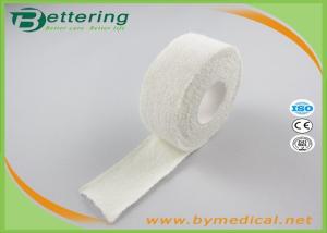 Quality 2.5cm Medical Pure Cotton Heavy Stretch Tape Elastic Adhesive Bandage EAB Wrist Protection Fixation Tape wholesale